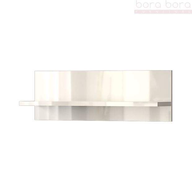 Modern Wall Shelf in Beige or White