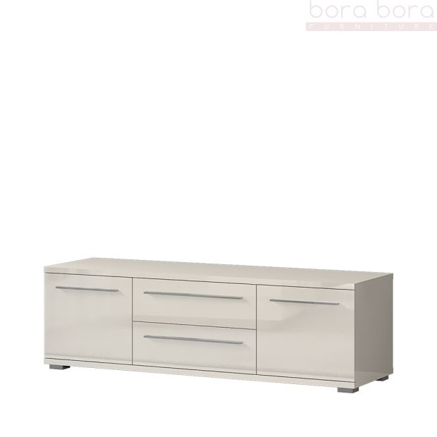 Modern TV Unit in Beige or White
