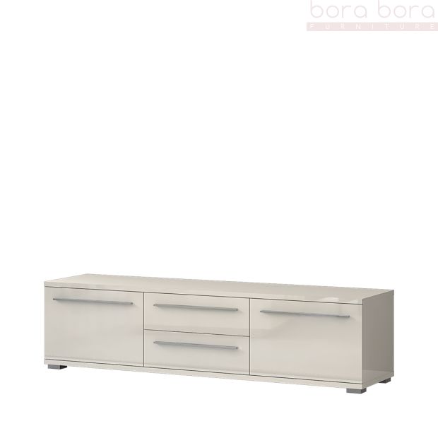 Modern TV Unit in Beige or White