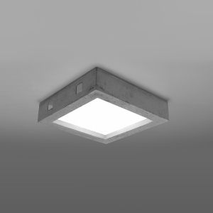 Таванна лампа RIZA concrete