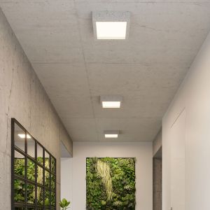 Таванна лампа RIZA concrete