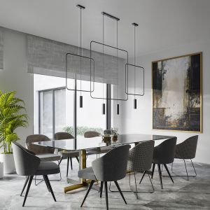 Висяща лампа RANA 1 черна
