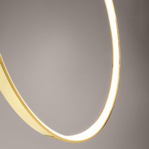 Висяща лампа RIO 78 полирано злато LED 3000K