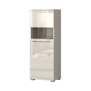 Modern Display Cabinet in Beige or White