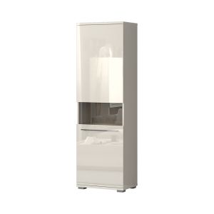 Modern Display Cabinet in Beige or White