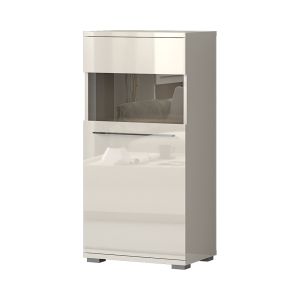 Modern Display Cabinet in Beige or White