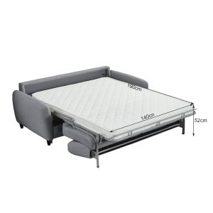 Sofa Bed, Grey
