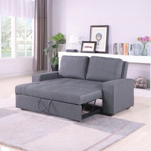 2-Seater Sofa Bed, Grey