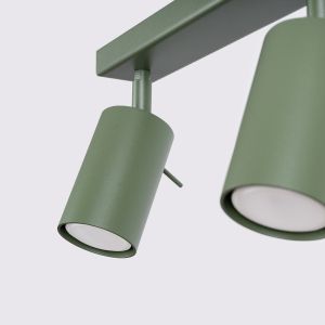Таванна лампа RING 2 маслиненозелена