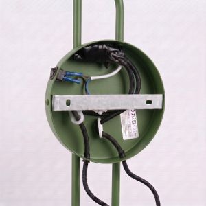 Аплик NOX 2 маслинено зелен с ключ